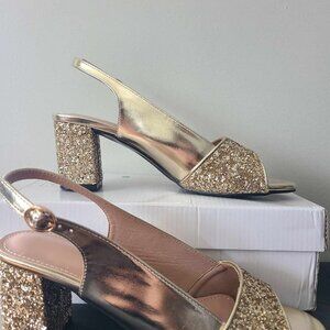 Gold Shoes - Never Worn